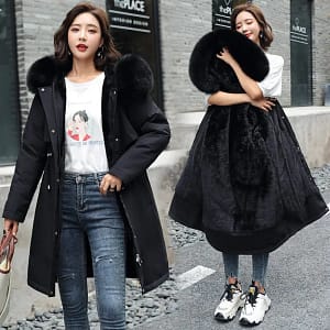 Parka Clothes Long Coat Women