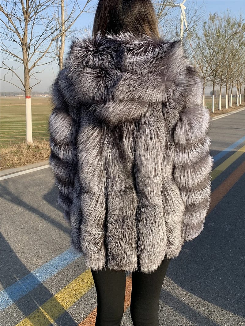 Red Fox Hooded Jacket - Image 7